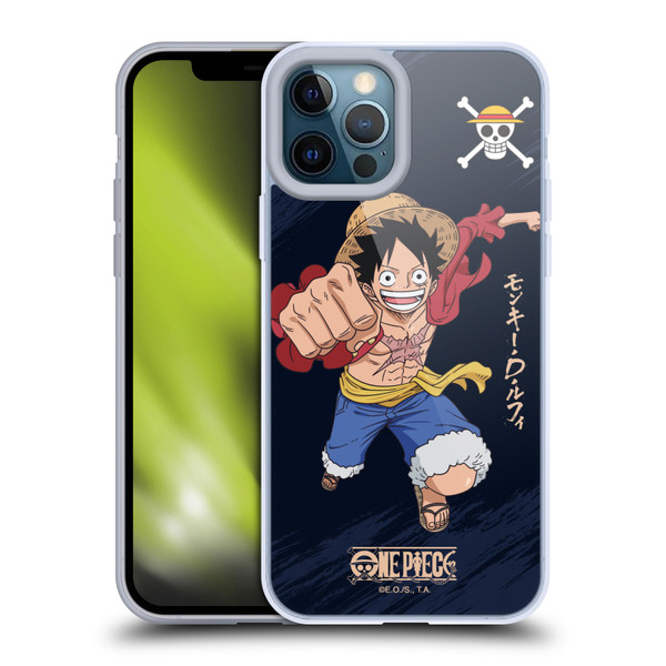 One Piece Graphic Art Luffy Soft Gel Case for Apple iPhone 12 Pro Max