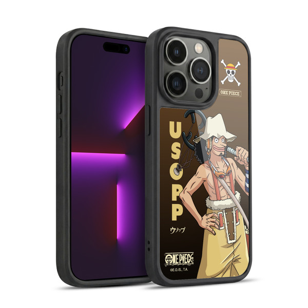 One Piece Graphic Art Usopp Gel Armour Case For Apple iPhone 14 Pro