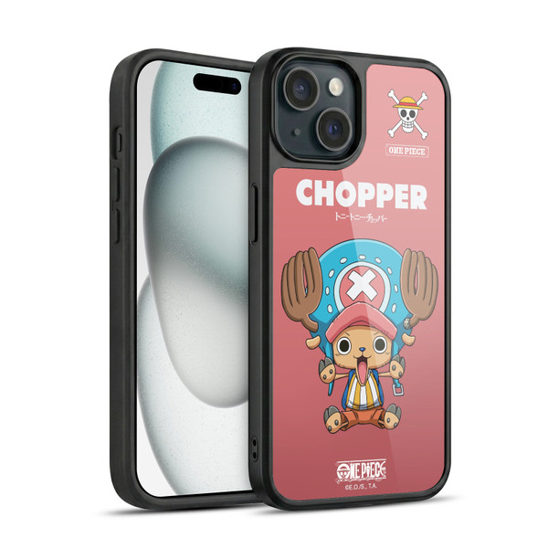 One Piece Graphic Art Chopper Gel Armour Case For Apple iPhone 15