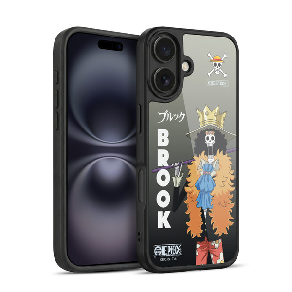 One Piece Graphic Art Brook Gel Armour Case For Apple iPhone 16