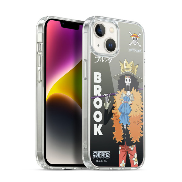 One Piece Graphic Art Brook Soft Gel Case for Apple iPhone 14