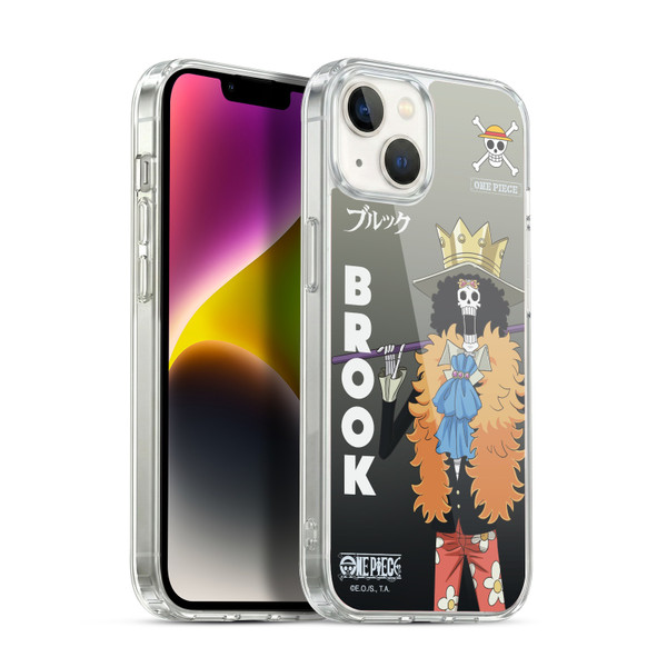 One Piece Graphic Art Brook Soft Gel Case for Apple iPhone 14 Plus & MagSafe