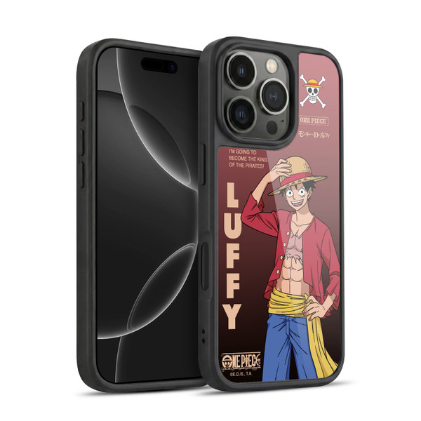 One Piece Graphic Art Monkey D. Luffy Gel Armour Case For Apple iPhone 16 Pro