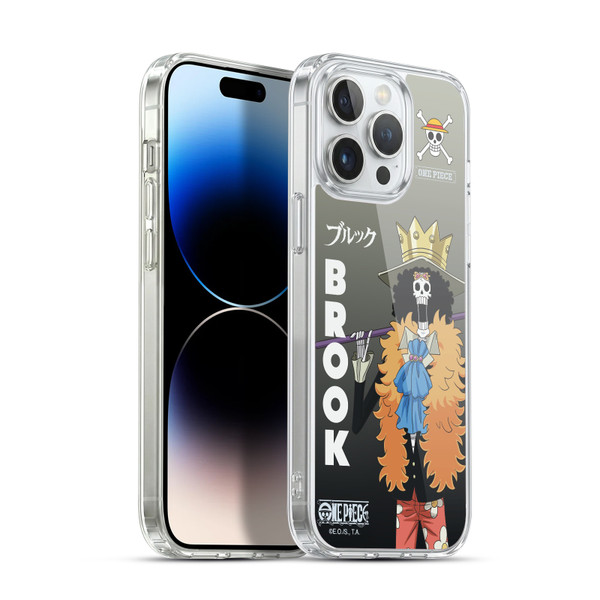 One Piece Graphic Art Brook Soft Gel Case for Apple iPhone 14 Pro Max & MagSafe