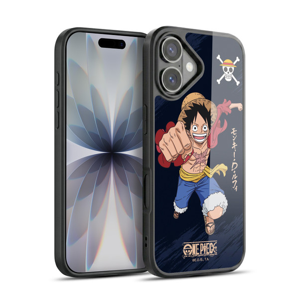 One Piece Graphic Art Luffy Gel Armour Case For Apple iPhone 17