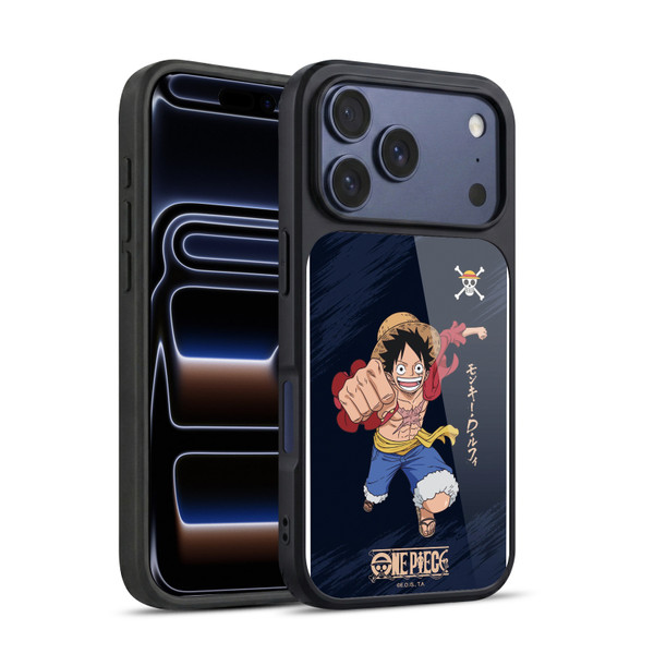 One Piece Graphic Art Luffy Gel Armour Case For Apple iPhone 17 Pro