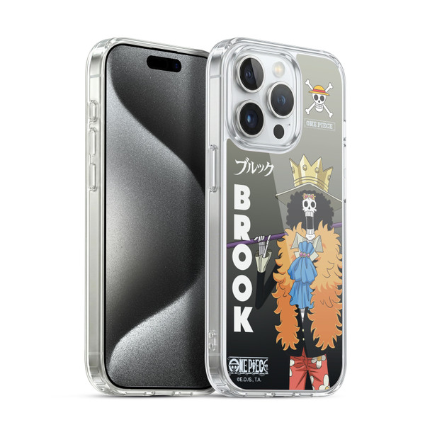 One Piece Graphic Art Brook Soft Gel Case for Apple iPhone 15 Pro & MagSafe