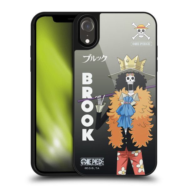 One Piece Graphic Art Brook Gel Armour Case For Apple iPhone XR