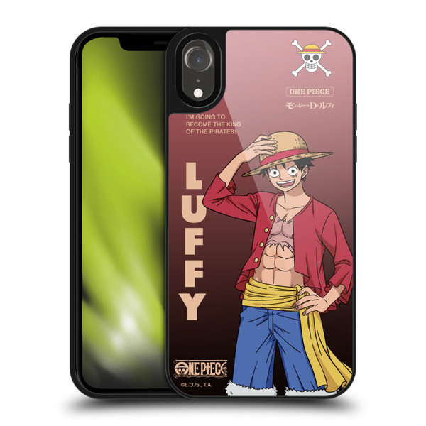 One Piece Graphic Art Monkey D. Luffy Gel Armour Case For Apple iPhone XR