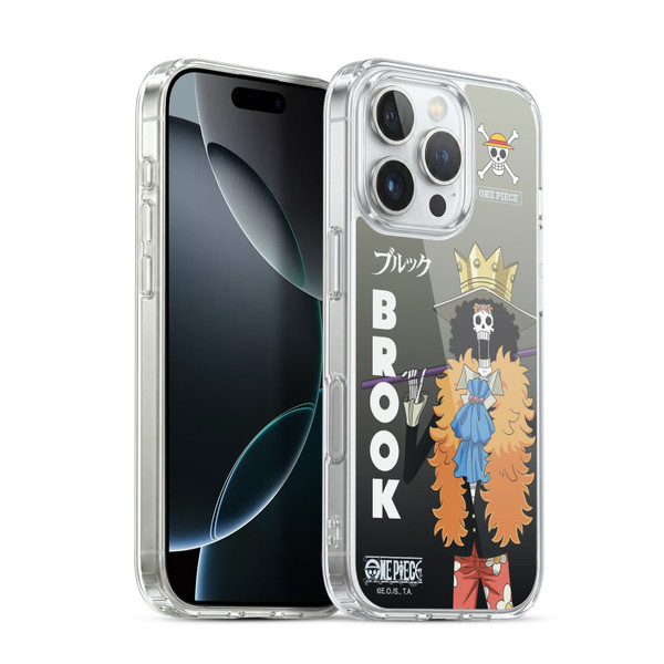 One Piece Graphic Art Brook Soft Gel Case for Apple iPhone 16 Pro
