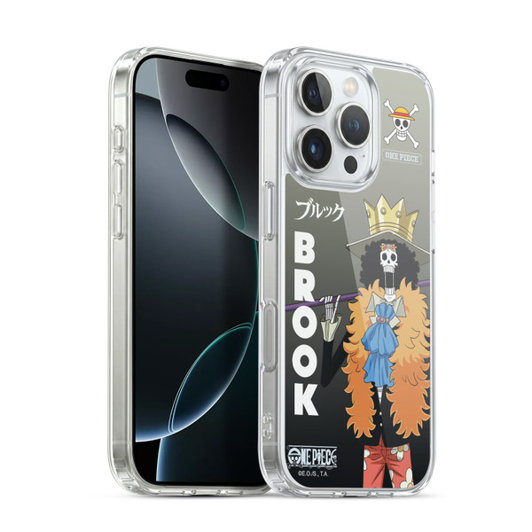One Piece Graphic Art Brook Soft Gel Case for Apple iPhone 16 Pro & MagSafe