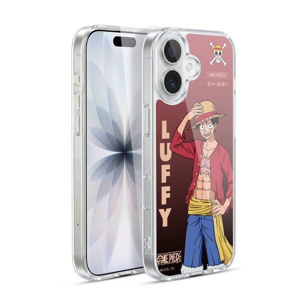 One Piece Graphic Art Monkey D. Luffy Soft Gel Case for Apple iPhone 17