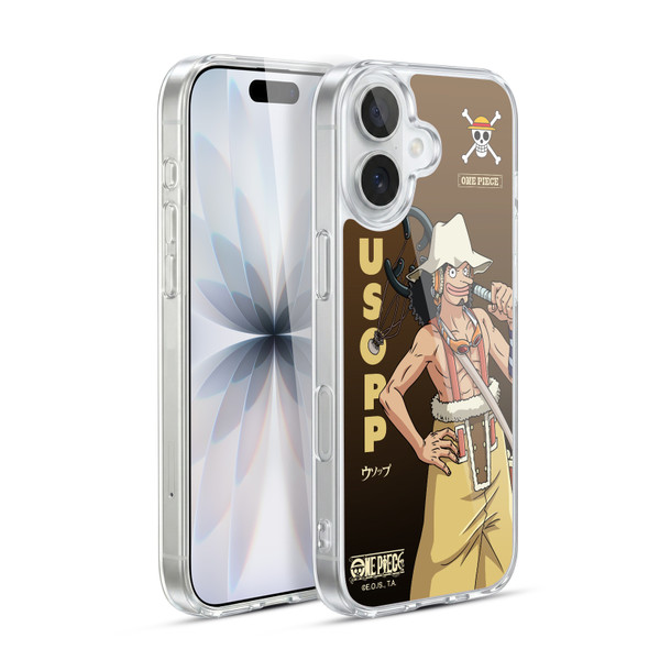One Piece Graphic Art Usopp Soft Gel Case for Apple iPhone 17