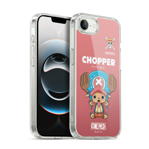One Piece Graphic Art Chopper Soft Gel Case for Apple iPhone 16e / Apple iPhone 17e
