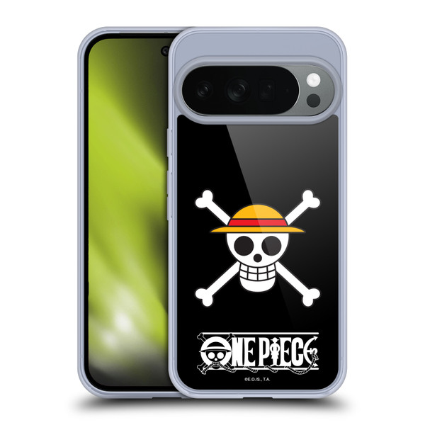 One Piece Graphic Art Classic Crew Logo Soft Gel Case for Google Pixel 10
