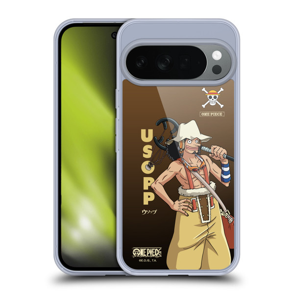 One Piece Graphic Art Usopp Soft Gel Case for Google Pixel 10