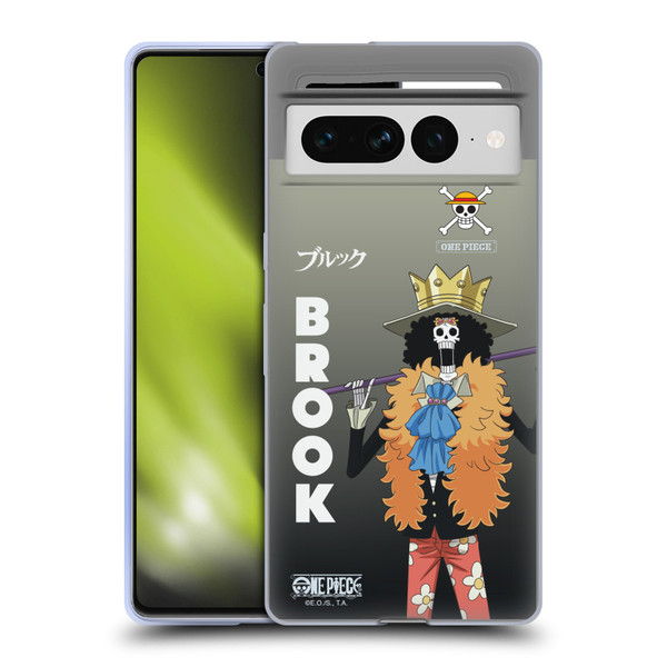 One Piece Graphic Art Brook Soft Gel Case for Google Pixel 7 Pro