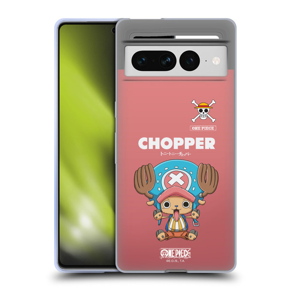 One Piece Graphic Art Chopper Soft Gel Case for Google Pixel 7 Pro