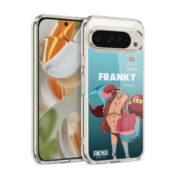 One Piece Graphic Art Franky Soft Gel Case for Google Pixel 9 / Pixel 9 Pro