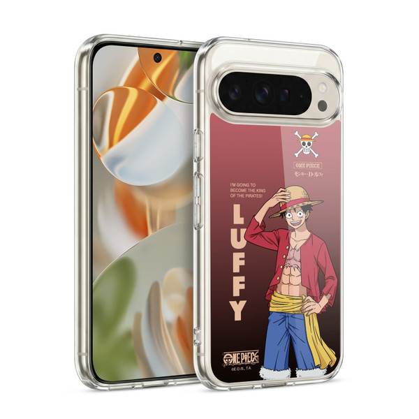 One Piece Graphic Art Monkey D. Luffy Soft Gel Case for Google Pixel 9 / Pixel 9 Pro