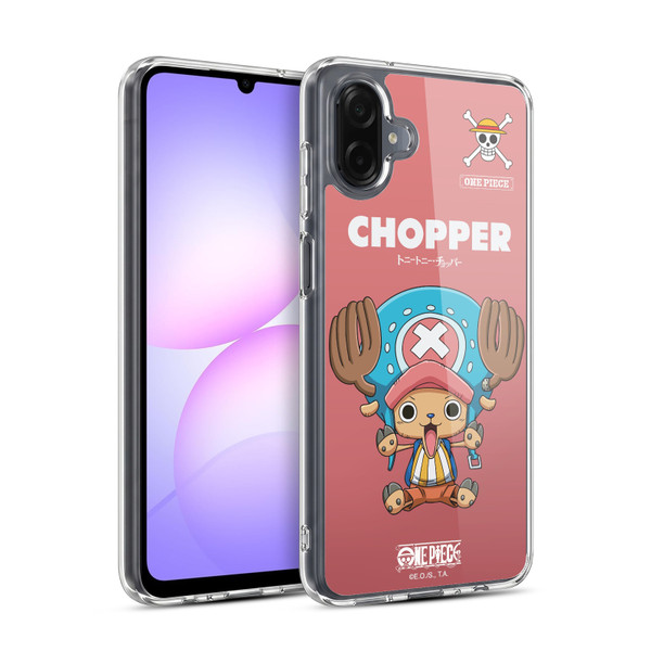 One Piece Graphic Art Chopper Soft Gel Case for Samsung Galaxy A07 4G