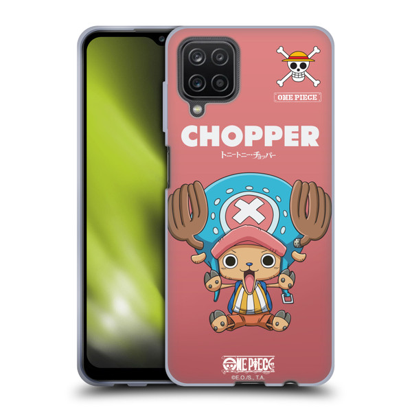 One Piece Graphic Art Chopper Soft Gel Case for Samsung Galaxy A12 (2020)