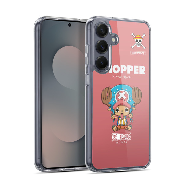 One Piece Graphic Art Chopper Soft Gel Case for Samsung Galaxy S25 & MagSafe