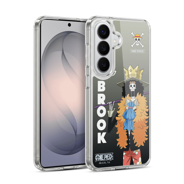 One Piece Graphic Art Brook Soft Gel Case for Samsung Galaxy S26