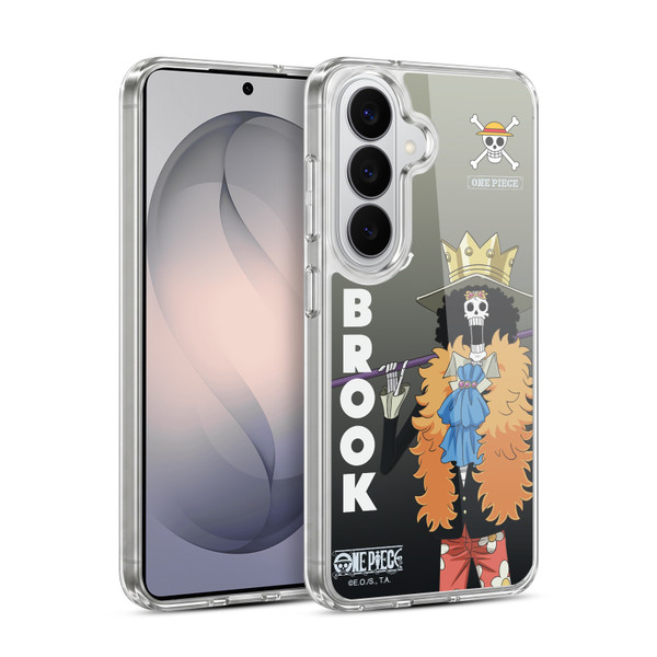 One Piece Graphic Art Brook Soft Gel Case for Samsung Galaxy S26 Plus