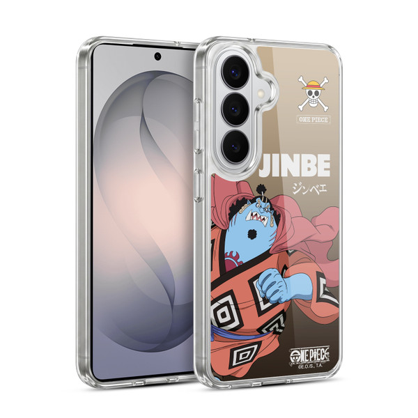 One Piece Graphic Art Jinbe Soft Gel Case for Samsung Galaxy S26 Plus