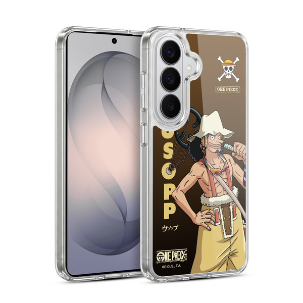 One Piece Graphic Art Usopp Soft Gel Case for Samsung Galaxy S26 Plus