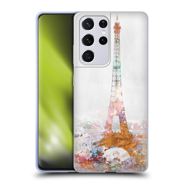Aimee Stewart Landscapes Paris Color Splash Soft Gel Case for Samsung Galaxy S21 Ultra 5G