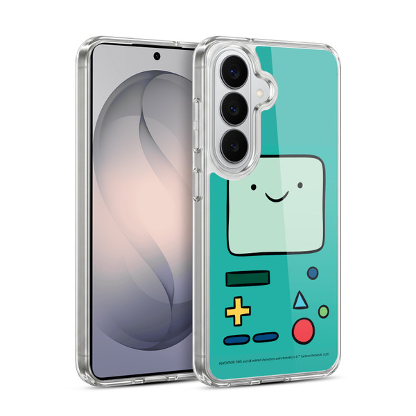 Adventure Time Graphics BMO Soft Gel Case for Samsung Galaxy S26 Plus