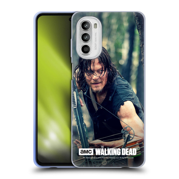 AMC The Walking Dead Daryl Dixon Lurk Soft Gel Case for Motorola Moto G52