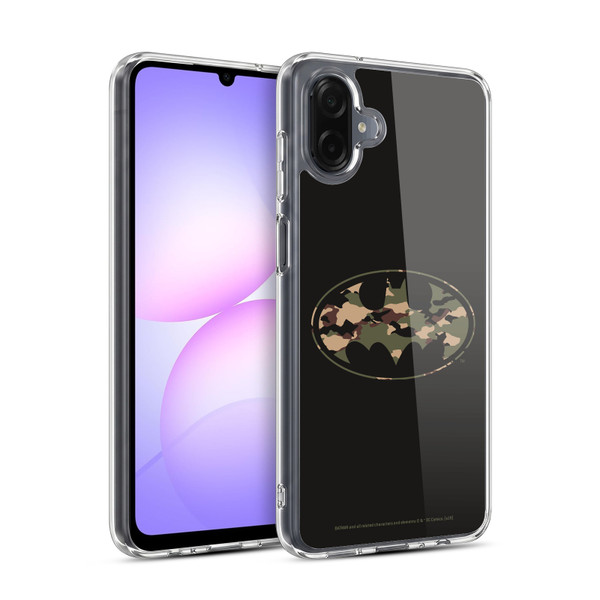 Batman DC Comics Logos Camouflage Soft Gel Case for Samsung Galaxy A07 4G