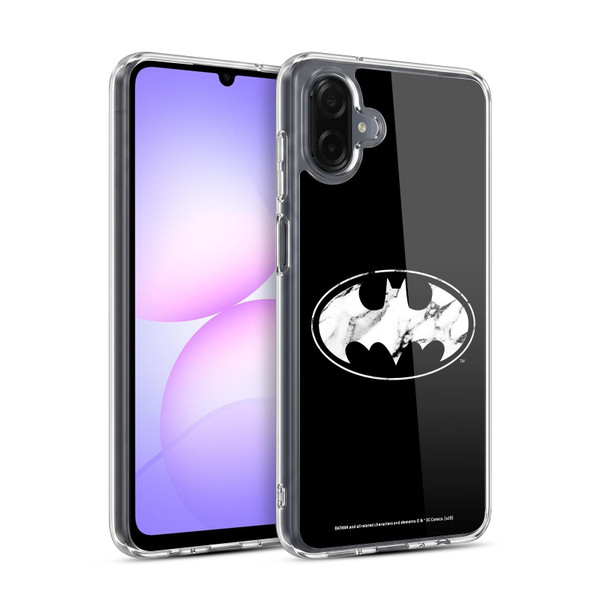 Batman DC Comics Logos Marble Soft Gel Case for Samsung Galaxy A07 4G