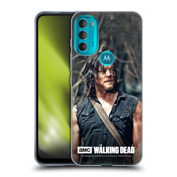 AMC The Walking Dead Daryl Dixon Look Soft Gel Case for Motorola Moto G71 5G
