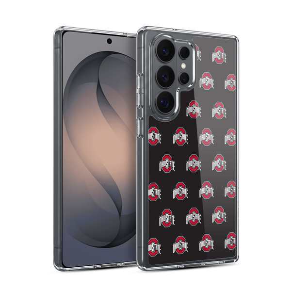 Ohio State University Logo Pattern Soft Gel Case for Samsung Galaxy S26 Ultra