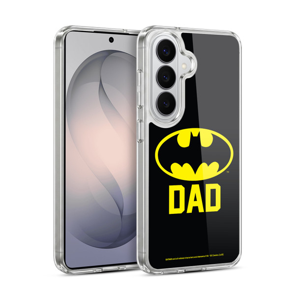 Batman DC Comics Logos Batdad Soft Gel Case for Samsung Galaxy S26 Plus