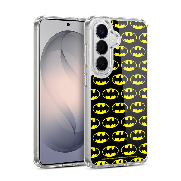 Batman DC Comics Logos Patterns Soft Gel Case for Samsung Galaxy S26 Plus