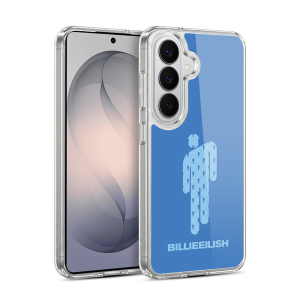 Billie Eilish Key Art Blohsh Blue Soft Gel Case for Samsung Galaxy S26 Plus