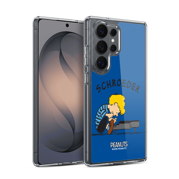 Peanuts Characters Schroeder Soft Gel Case for Samsung Galaxy S26 Ultra