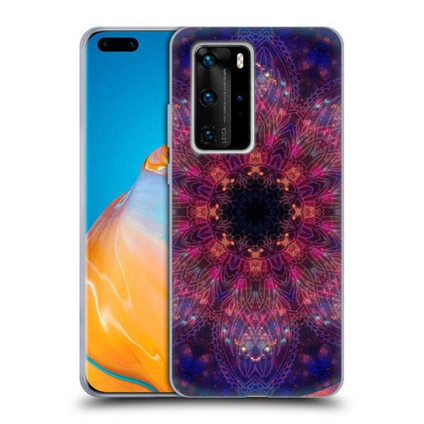 Aimee Stewart Mandala Doodle Flower Soft Gel Case for Huawei P40 Pro / P40 Pro Plus 5G