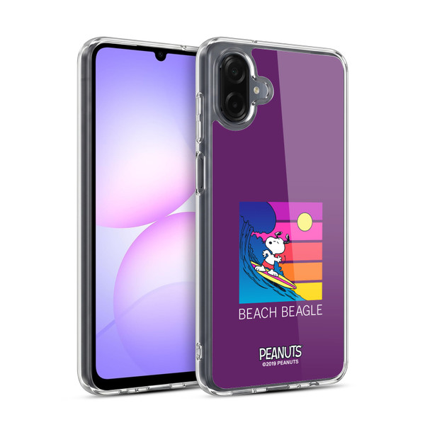 Peanuts Snoopy Aloha Disco Beach Beagle Soft Gel Case for Samsung Galaxy A07 4G