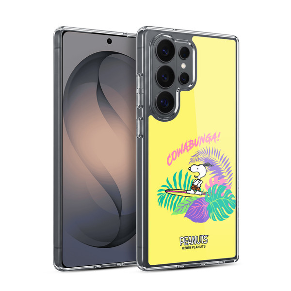 Peanuts Snoopy Aloha Disco Cowabunga! Soft Gel Case for Samsung Galaxy S26 Ultra