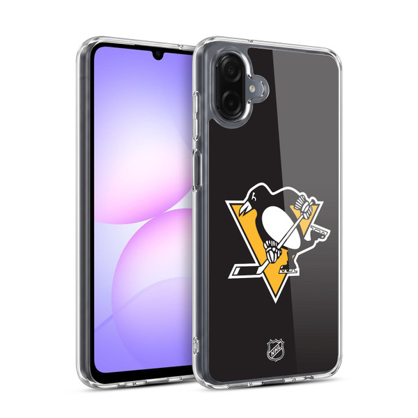 NHL Pittsburgh Penguins Plain Soft Gel Case for Samsung Galaxy A07 4G