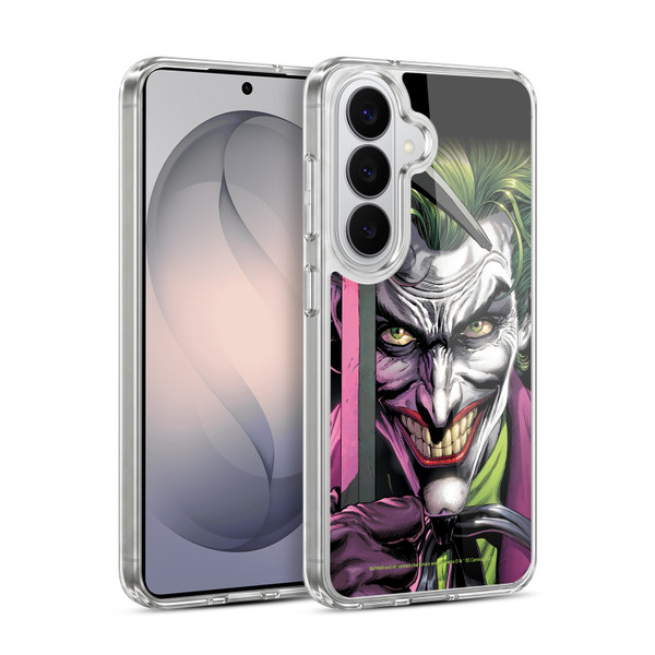 Batman DC Comics Three Jokers The Clown Soft Gel Case for Samsung Galaxy S26 Plus