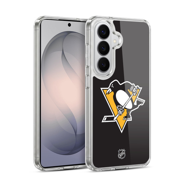 NHL Pittsburgh Penguins Plain Soft Gel Case for Samsung Galaxy S26