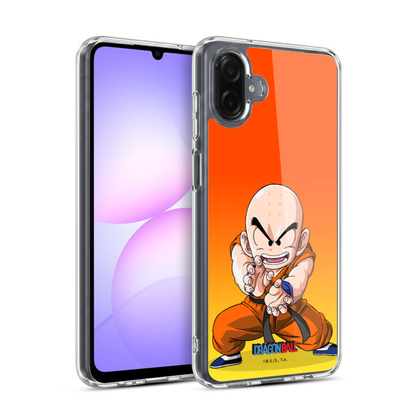 Dragon Ball Characters Krillin Soft Gel Case for Samsung Galaxy A07 4G