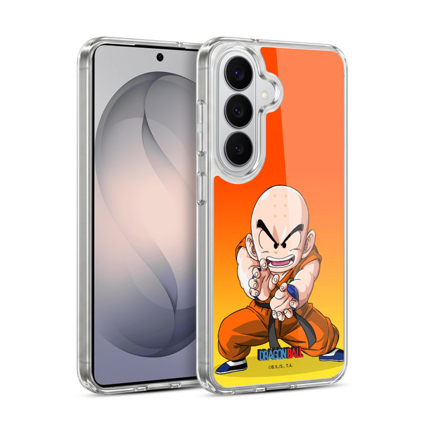 Dragon Ball Characters Krillin Soft Gel Case for Samsung Galaxy S26 Plus